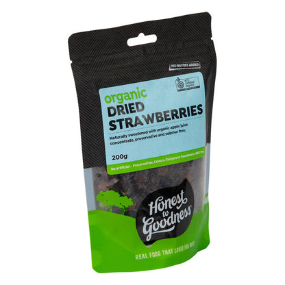 Honest To Goodness Dried Strawberries 200g