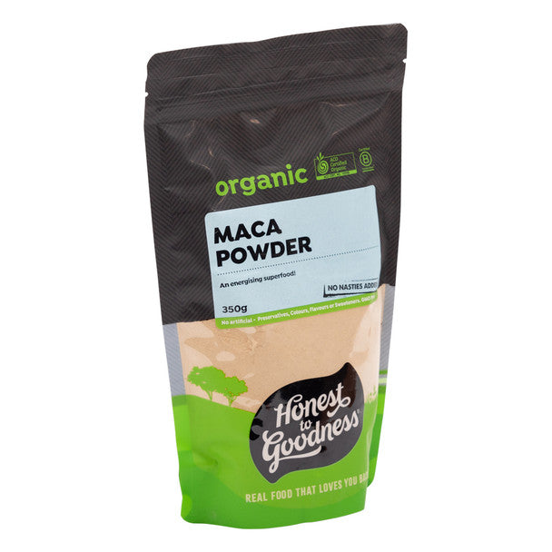 Honest To Goodness Organic Maca Powder Raw 350g