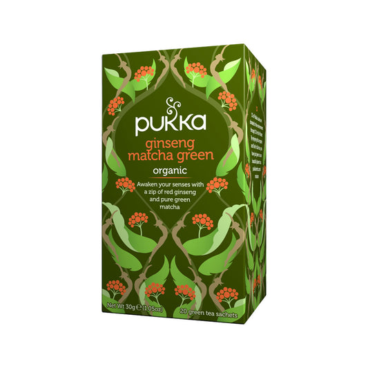 Pukka Ginseng Matcha Green 20 Tea Bags