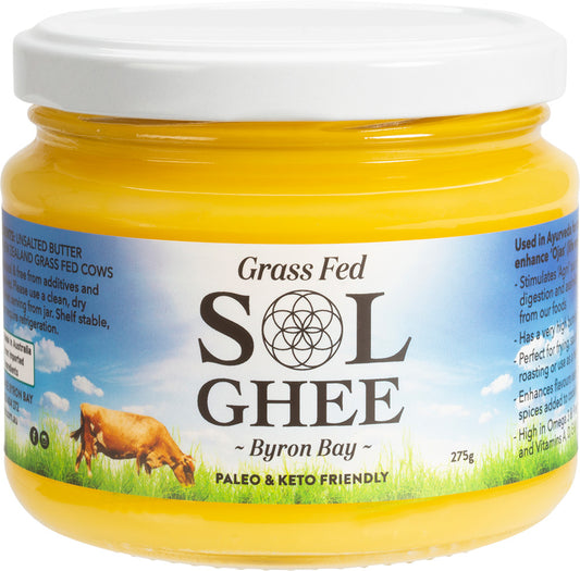 SOL ORGANICS Grass Fed Ghee