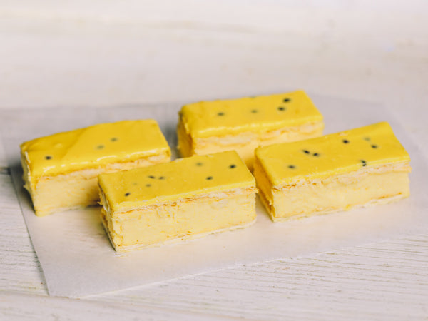 Passionfruit Iced Vanilla Slice 6 Pack