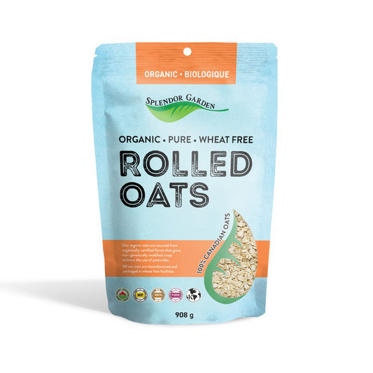 Organic Wheat Free Thick Rolled Oats 908g