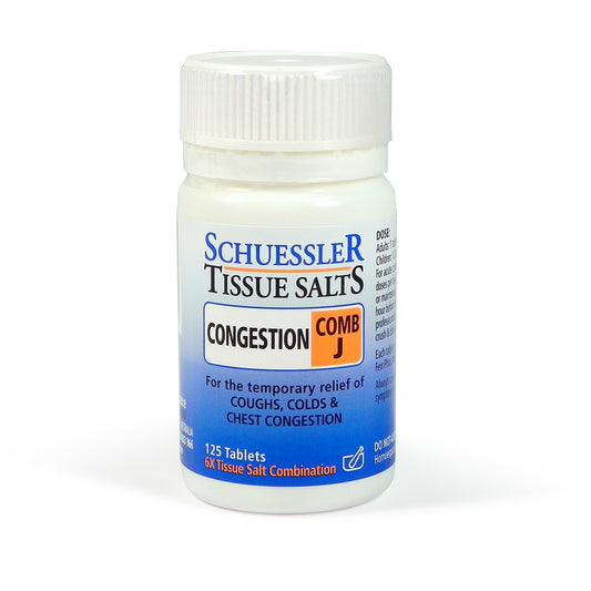 Schuessler Tissue Salts Comb J (Congestion) 125t