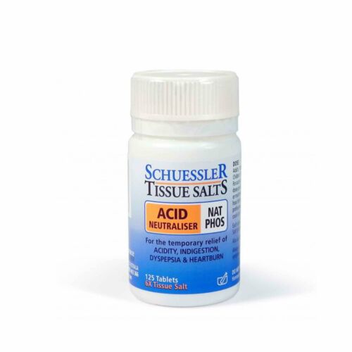 Schuessler Tissue Salts Nat Phos (Acid Neutraliser) 125t