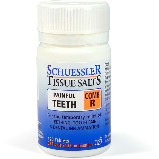 Schuessler Tissue Salts Comb R (Painful Teeth) 125t