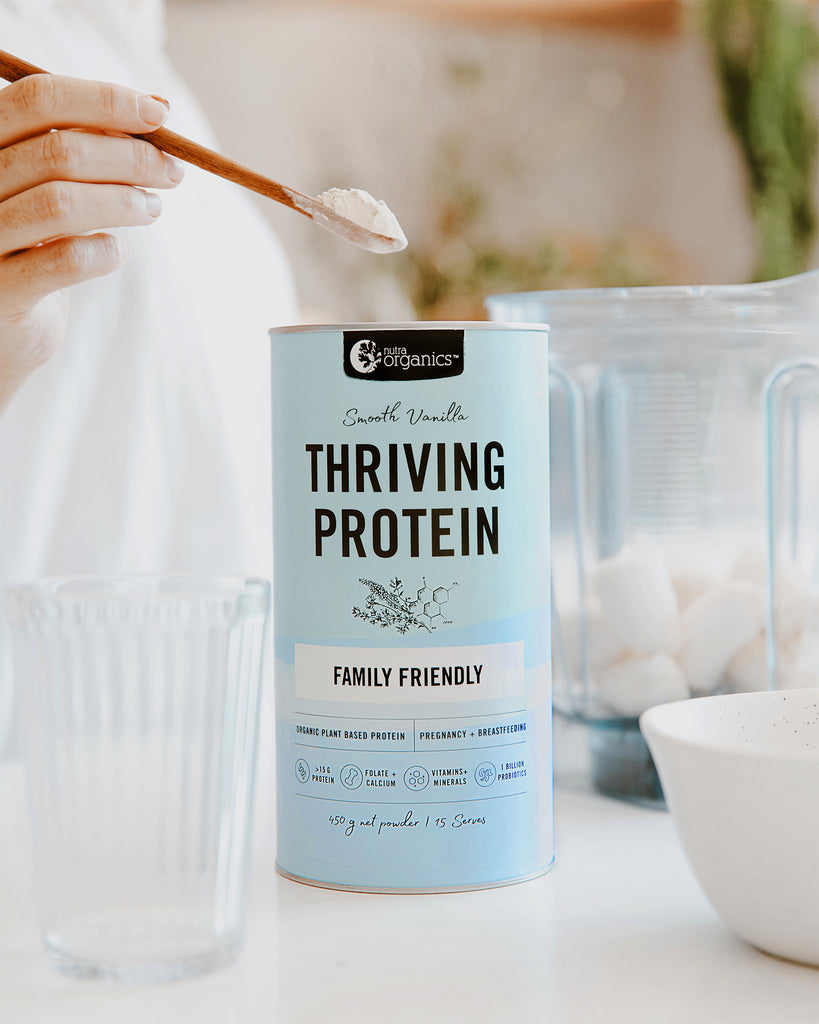 Nutra Organics Thriving Protein Smooth Vanilla