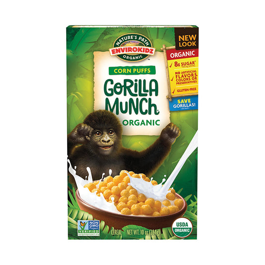 Envirokidz Organic Gorilla Munch Corn Puffs 284g
