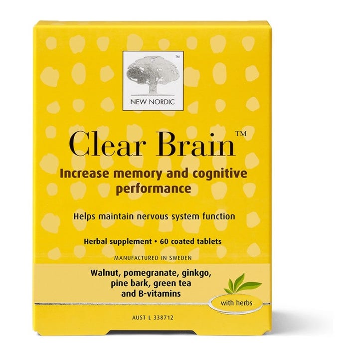 New Nordic Clear Brain 60 tablets