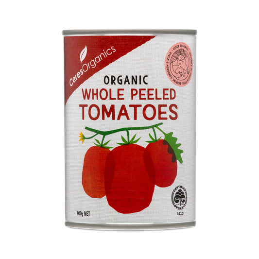 Tomatoes Whole Peeled (Can) 400g