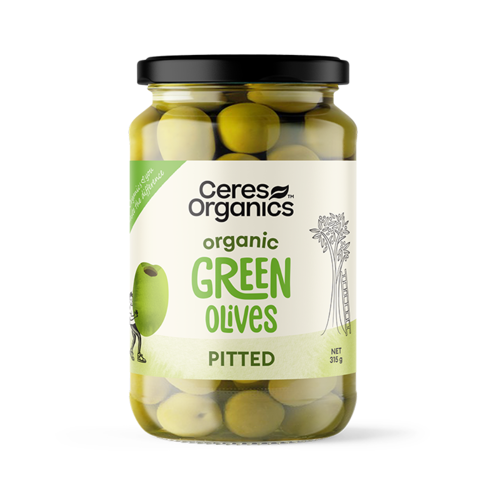 Green Olives Pitted 315g