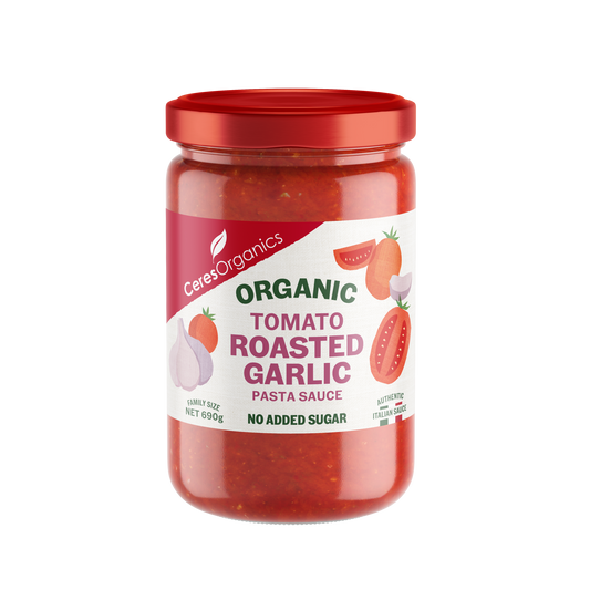 Pasta Sauce Tomato Roasted Garlic 690g