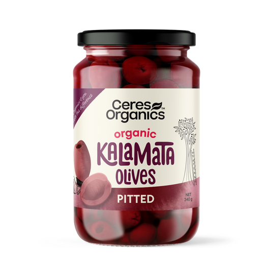 Kalamata Olives, Pitted 340g