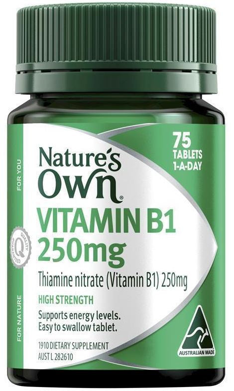 NATURES OWN TAB VIT B1 250MG