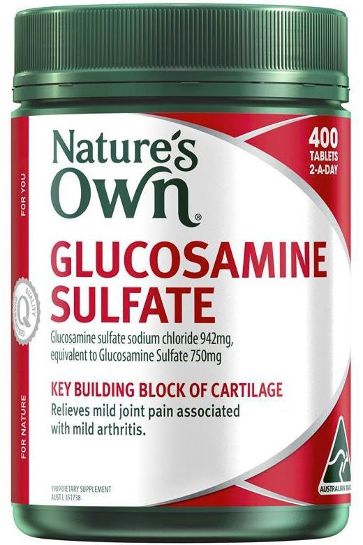 NATURES OWN TAB GLUCOSAMINE SULFATE 750MG