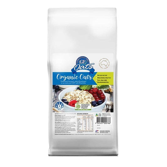 GF Organic Oats 1kg (CTN 5)