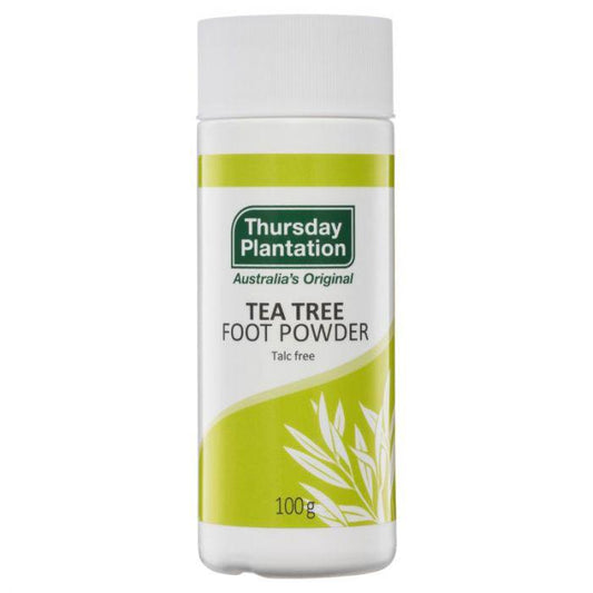 TEA TREE FOOT POWDER 100G THURSDAY PLANTATION