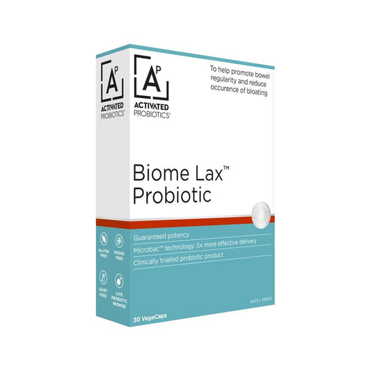 Activated Probiotics Biome Lax Probiotic 30vc
