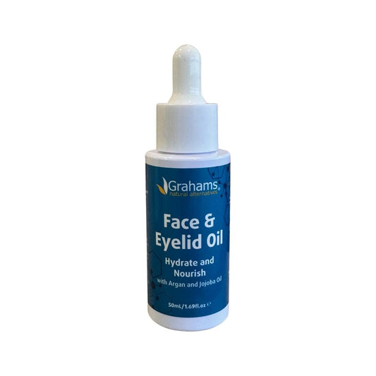 GRAHAMS NATURAL FACE & EYELID OIL 50ML