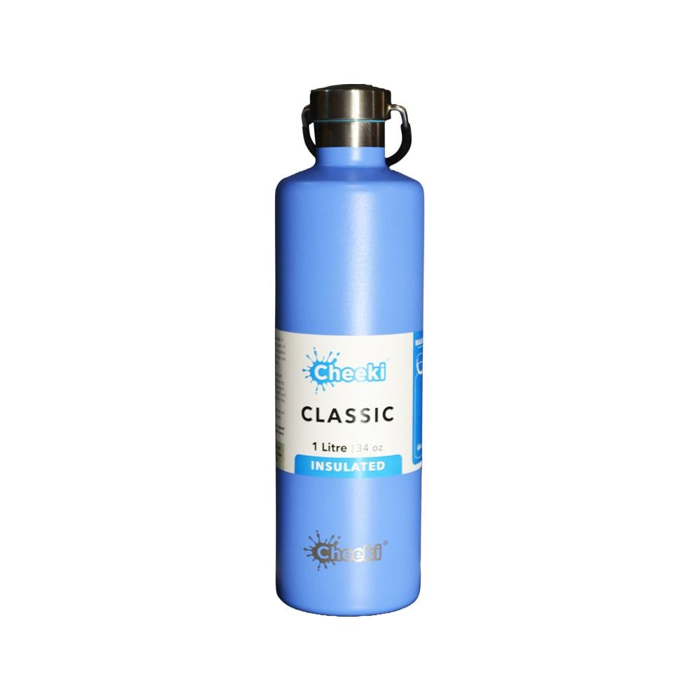 CHEEKI INSULATED BOTTLE CLASSIC AZURE (LARGE) 1L