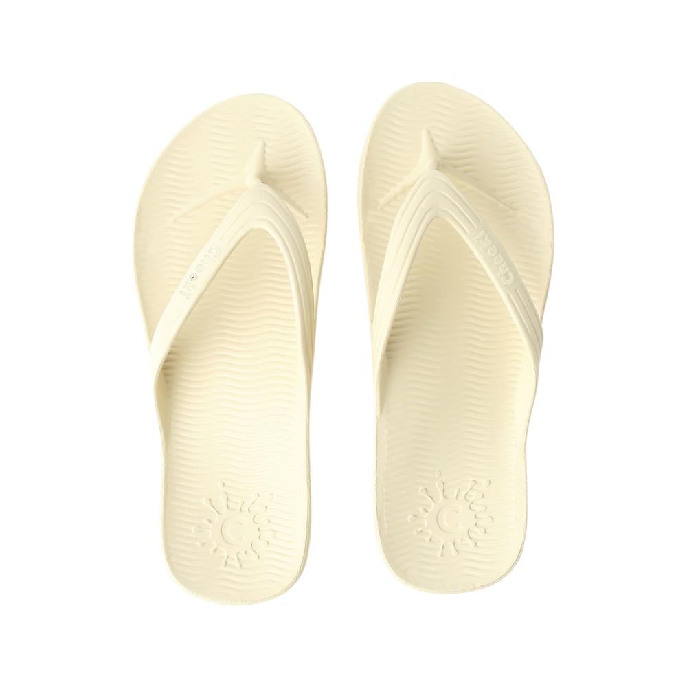 CHEEKI THONGS ARCH SUPPORT SANDSTONE KIDS SIZE K12