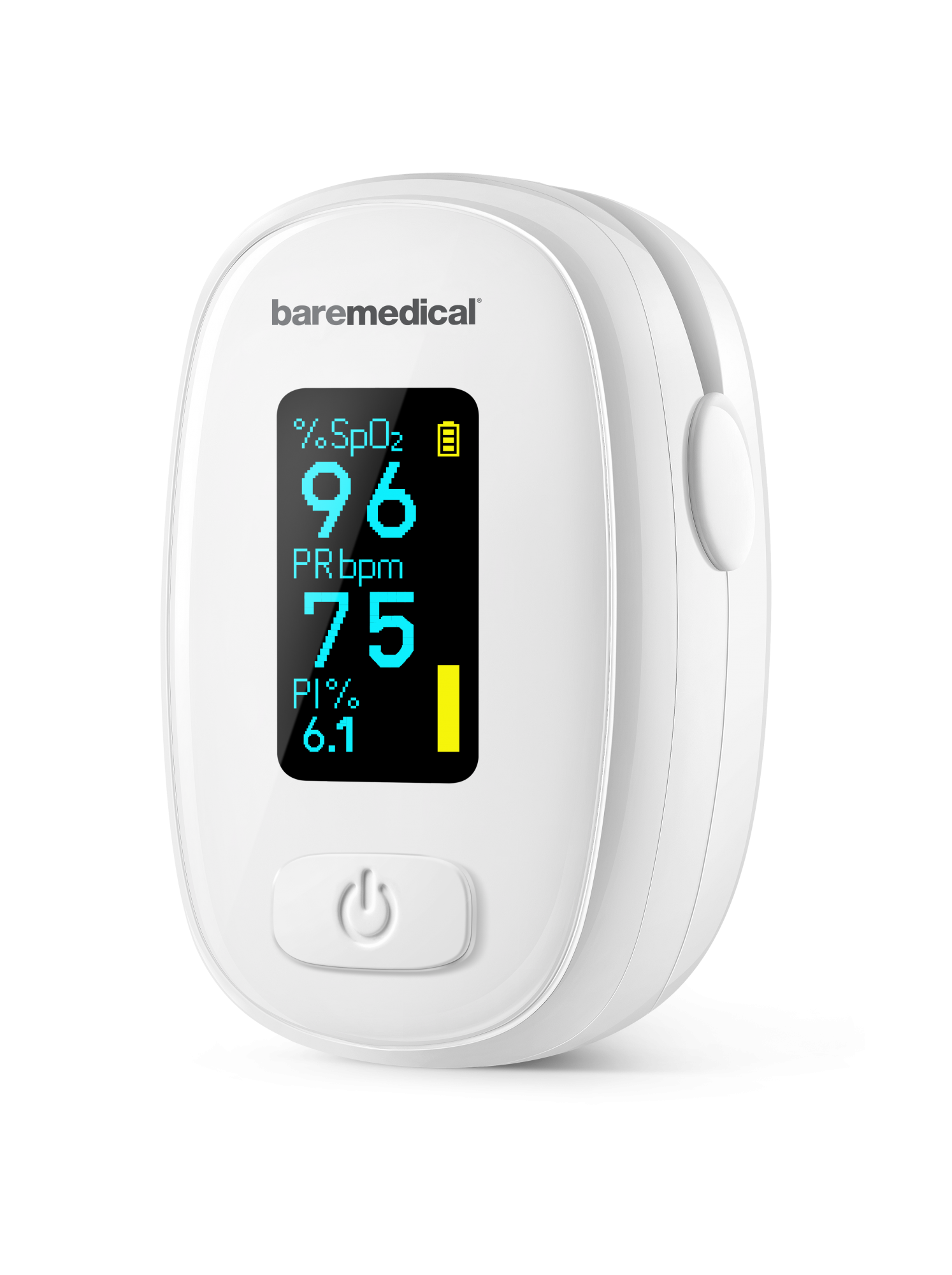 BLOOD OXYGEN PULSE OXIMETER FINGERTIP OLED BAREMEDICAL