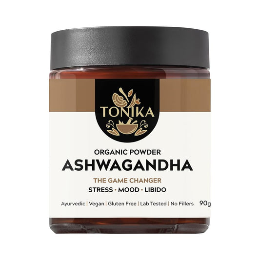 TONIKA ORGANIC POWDER ASHWAGANDHA 90G