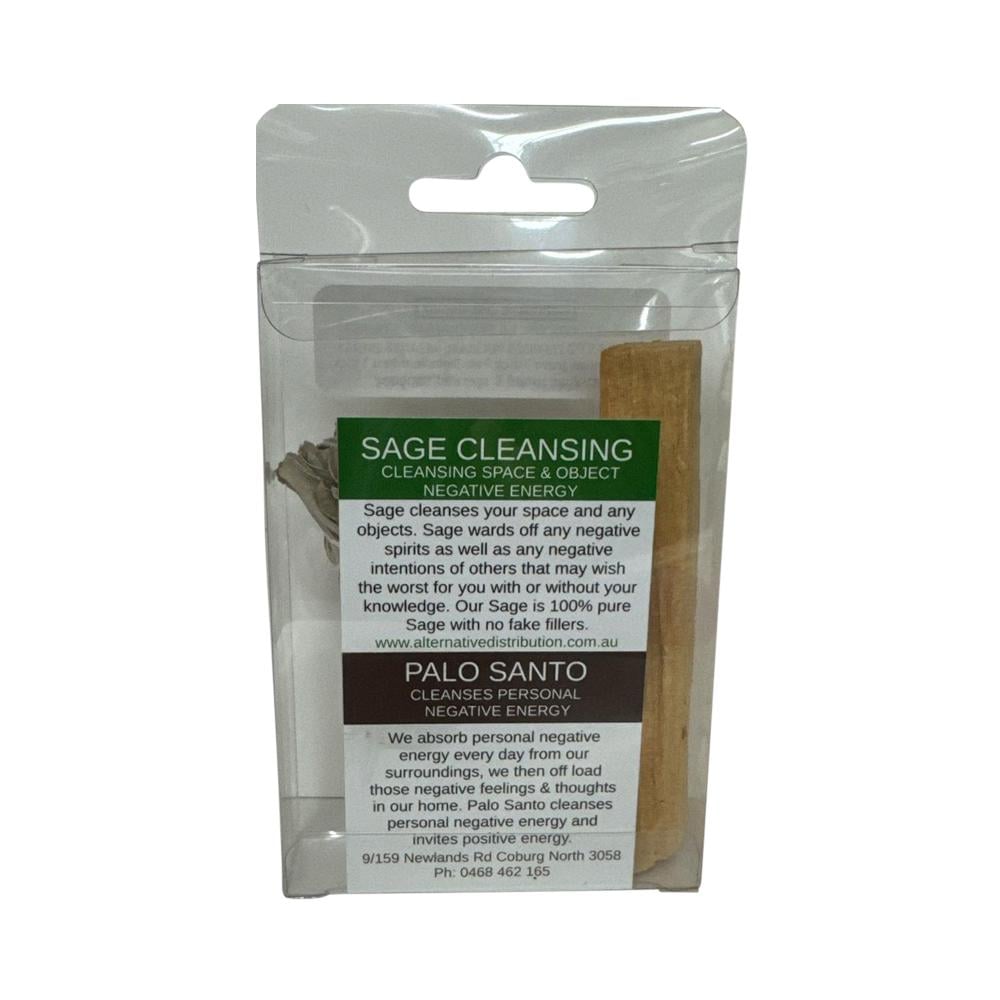 ALTERNATIVE DISTRIBUTION SAGE X 1 STICK & PALO SANTO X 1 STICK PACK