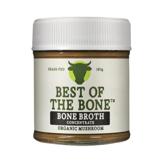 BEST OF THE BONE BONE BROTH BEEF CONCENTRATE ORGANIC MUSHROOMS 180G