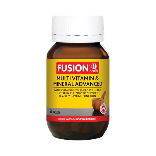 FUSION HEALTH MULTI VITAMIN & MINERAL ADVANCED 90T