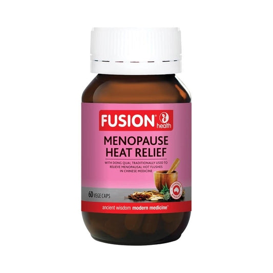 FUSION HEALTH MENOPAUSE HEAT RELIEF 60VC