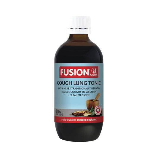 FUSION HEALTH COUGH LUNG TONIC 200ML