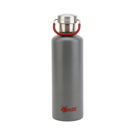 CHEEKI INSULATED BOTTLE CLASSIC SLATE 600ML