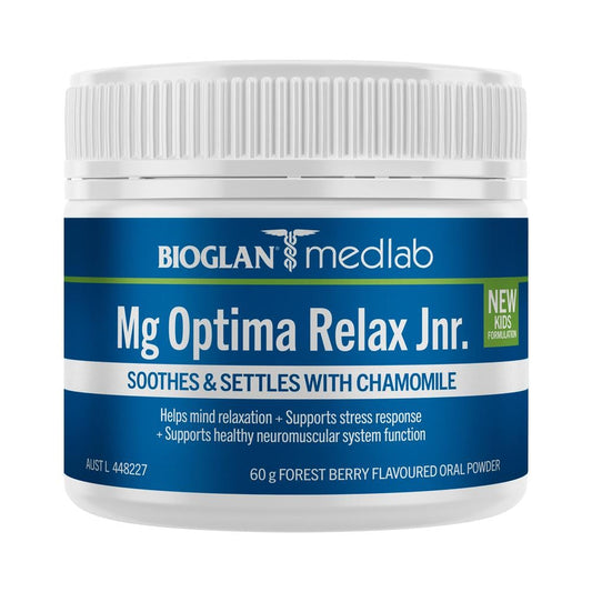 BIOGLAN MEDLAB MG OPTIMA RELAX JNR FOREST BERRY 60G