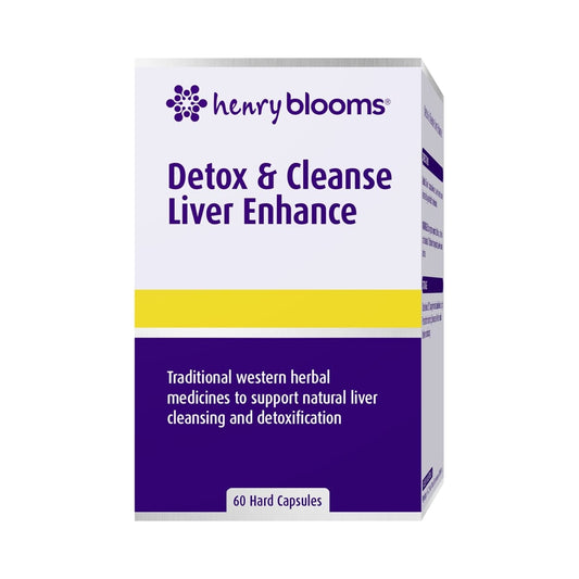 HENRY BLOOMS DETOX & CLEANSE LIVER ENHANCE 60C