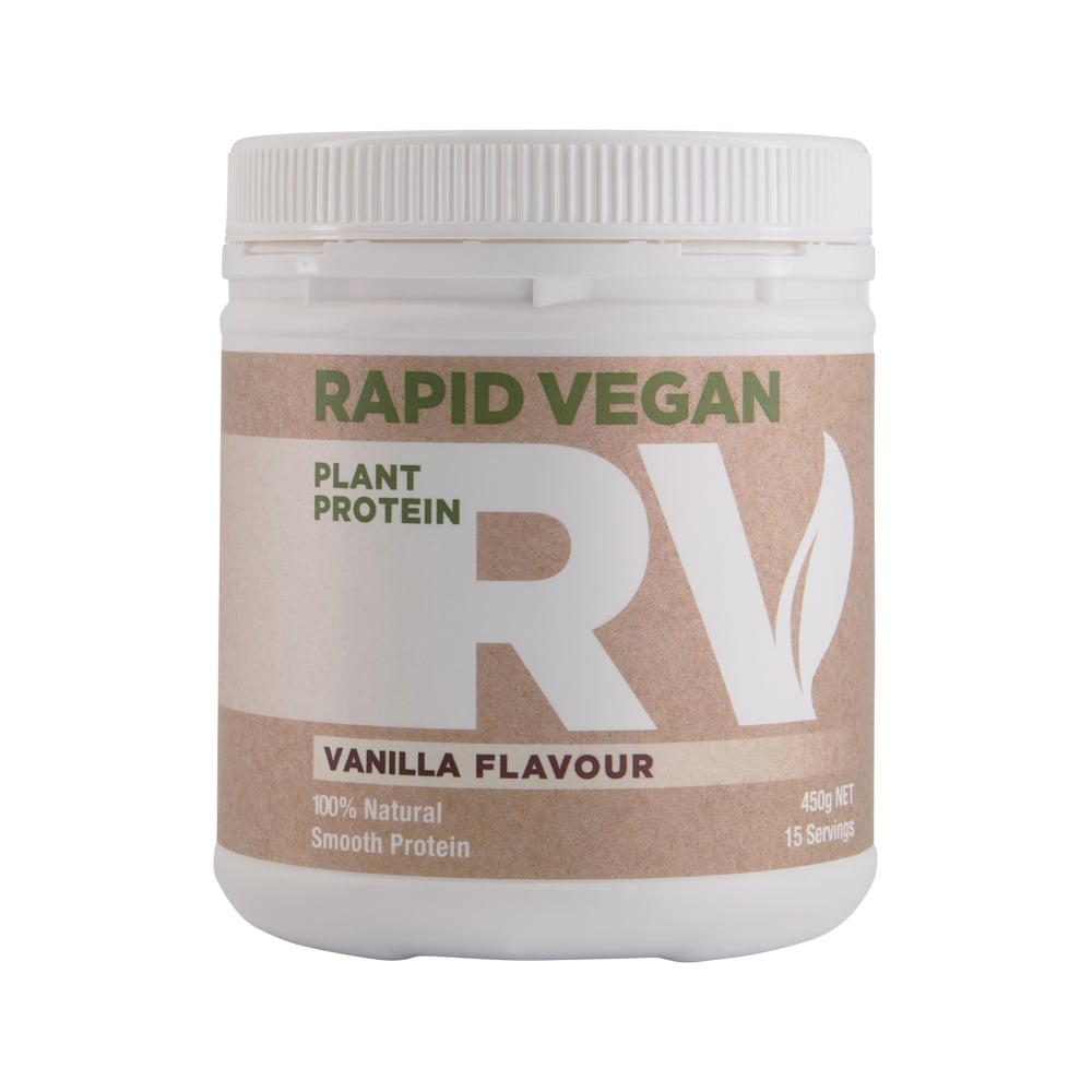 RAPID VEGAN PLANT PROTEIN VANILLA 450G