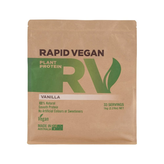 RAPID VEGAN PLANT PROTEIN VANILLA 1KG