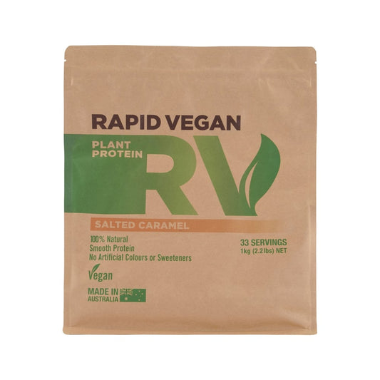 RAPID VEGAN PLANT PROTEIN SALTED CARAMEL 1KG