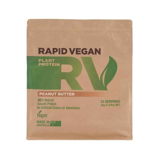 RAPID VEGAN PLANT PROTEIN PEANUT BUTTER 1KG