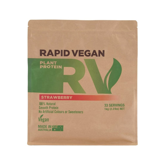 RAPID VEGAN PLANT PROTEIN STRAWBERRY 1KG