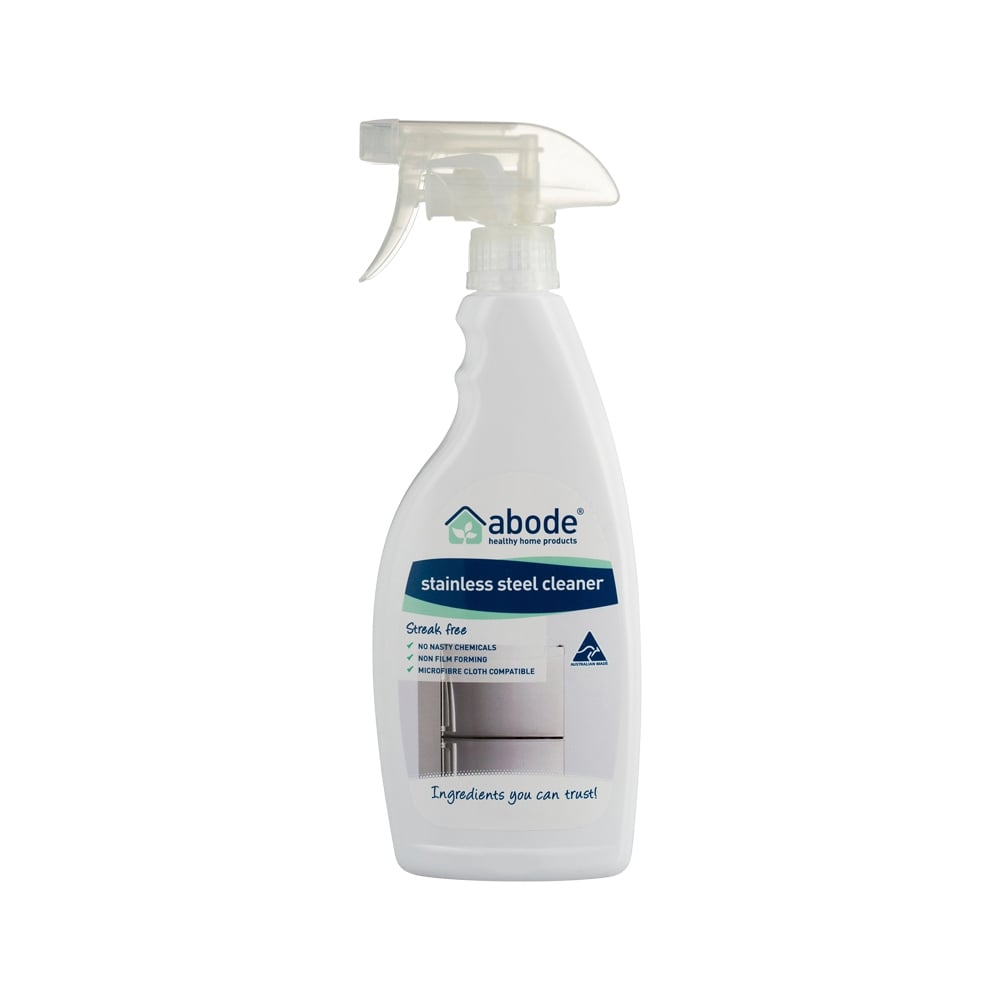 ABODE STAINLESS STEEL CLEANER SPRAY 750ML