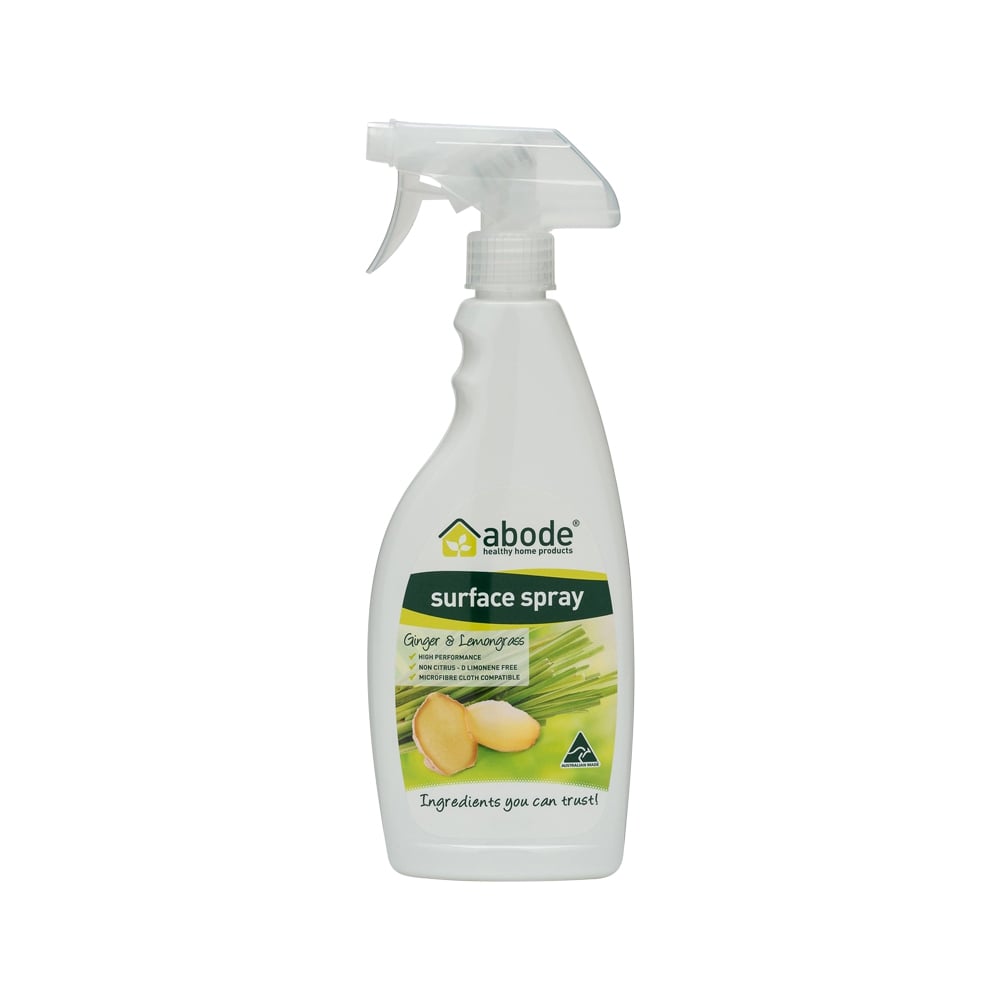 ABODE SURFACE SPRAY GINGER & LEMONGRASS 750ML
