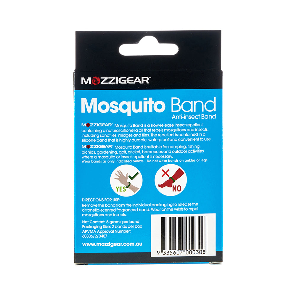 MOZZIGEAR MOSQUITO BAND KIDS X 2 PACK