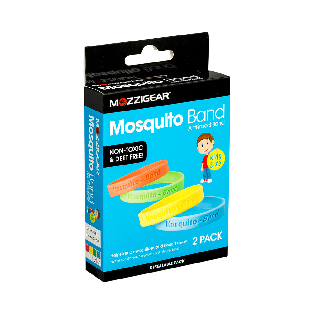 MOZZIGEAR MOSQUITO BAND KIDS X 2 PACK