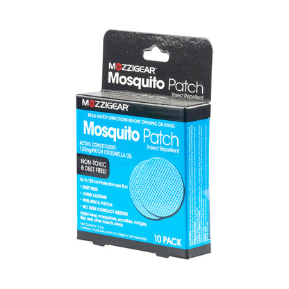 MOZZIGEAR MOSQUITO PATCH X 10 PACK