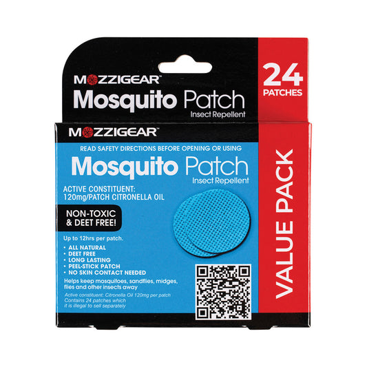 MOZZIGEAR MOSQUITO PATCH X 24 PACK