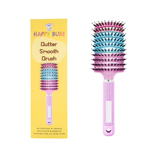 HAPPY BUBS BUTTER SMOOTH BRUSH PINK