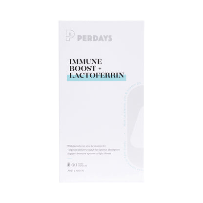 PERDAYS IMMUNE BOOST + LACTOFERRIN 60C