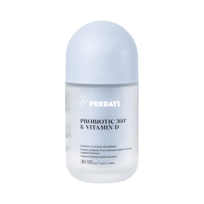 PERDAYS PROBIOTIC 360 & VITAMIN D 30C