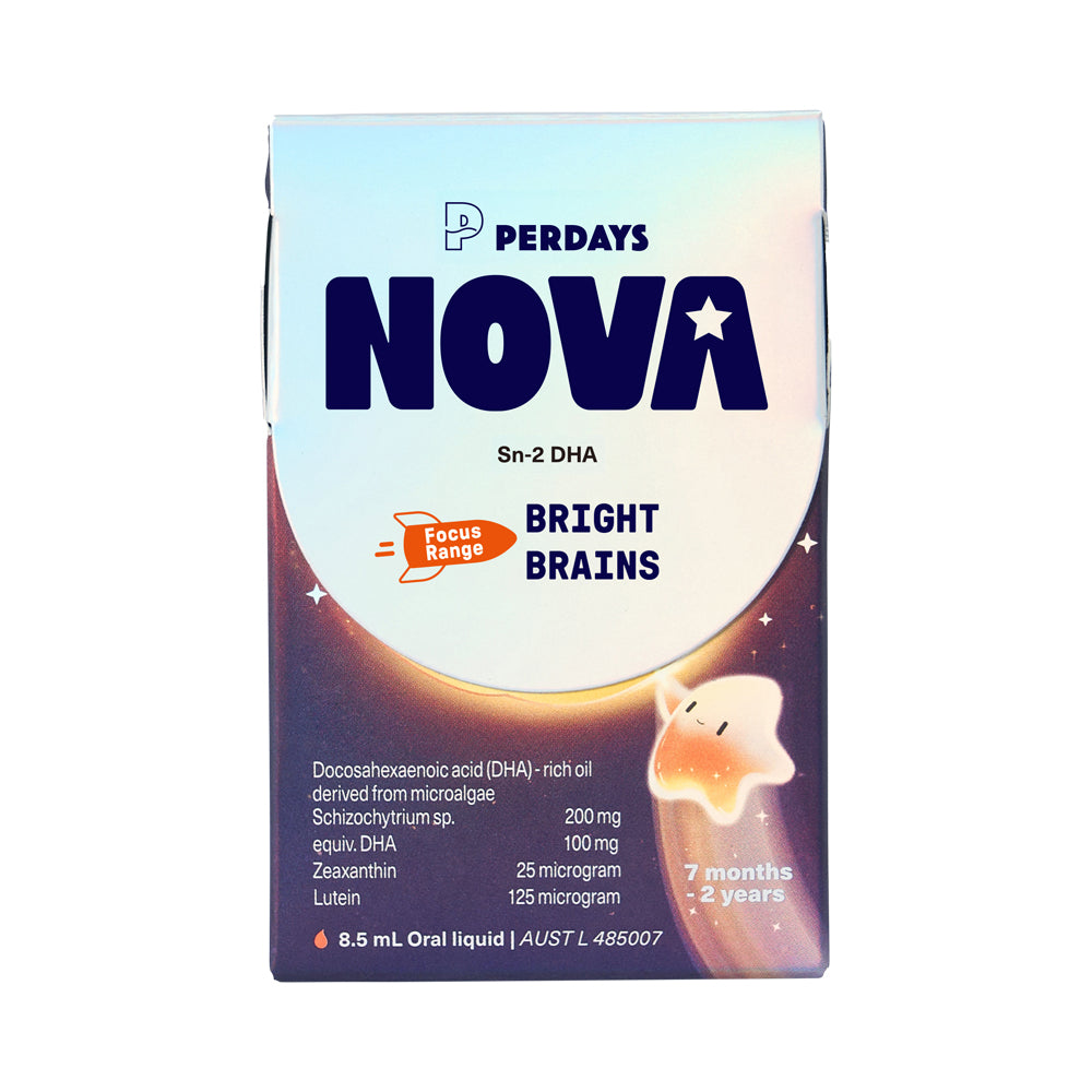 PERDAYS NOVA BRIGHT BRAINS ORAL LIQUID 8.5ML
