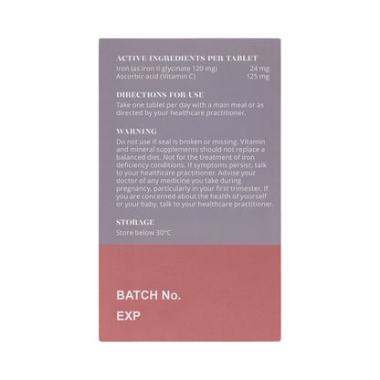 PERDAYS IRON & VITAMIN C 30T